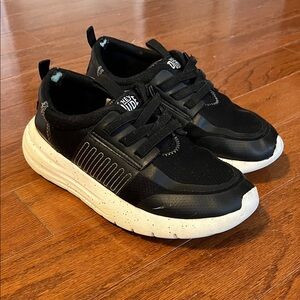 Hey Dude Kids Black and White Sneakers